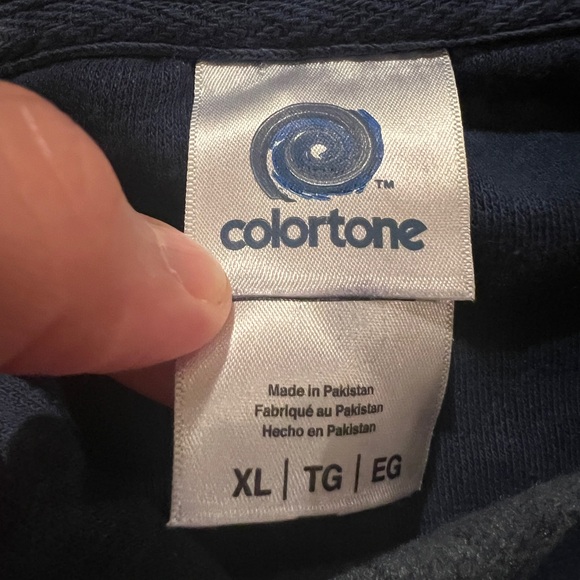 Barstool Sports Hungover Blue Tie Dye Hoodie Sweatshirt - Size XL - Picture 8 of 12